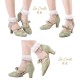 Iris Corolla Zhiyu Chinese Style Shoes(Reservation/6 Colours/Full Payment Without Shipping)